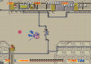 Play Arcade Alien Syndrome (set 1, Japan, old, System 16A, FD1089A 317-0033) Online in your browser