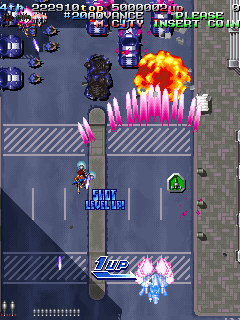 Play Arcade Armed Police Batrider (Europe) (Fri Feb 13 1998) Online in your browser