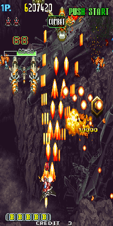 Play Arcade Bee Storm - DoDonPachi II (V100, World) Online in your browser