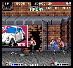 Play Arcade Double Dragon (US set 1) Online in your browser 