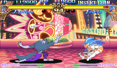 Play Arcade Darkstalkers - the night warriors (940705 Asia) Online in your browser