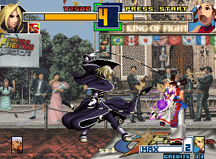 The King Of Fighter 2002 All Mix Boss Hack On Android 