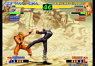 THE KING OF FIGHTERS 2000 on