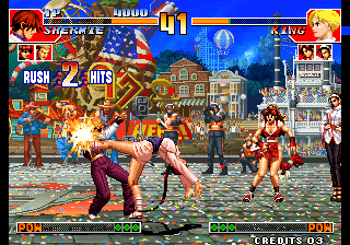 Play Arcade The King of Fighters '97 oroshi plus 2003 [Bootleg] Online in  your browser 