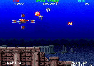 Play Arcade Crossed Swords (ALM-002)(ALH-002) Online in your browser 