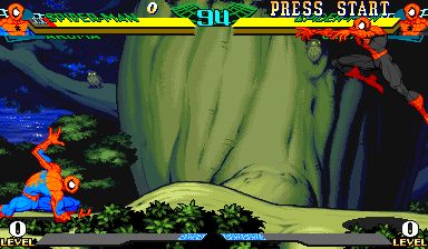 Play Arcade Marvel Super Heroes vs Street Fighter (970625 Hispanic) Online  in your browser 