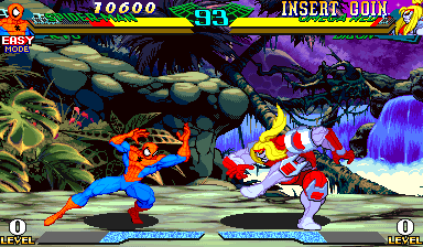 Play Arcade Marvel Super Heroes vs Street Fighter (970625 Hispanic) Online  in your browser 