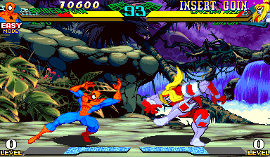 Marvel Super Heroes vs. Street Fighter, Arcade