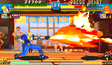 Play Arcade Marvel vs Capcom - clash of super heroes (980123 USA) Online in  your browser 