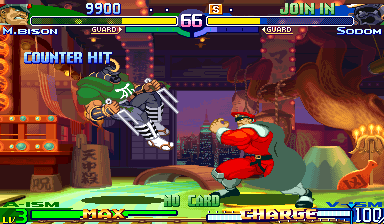 Screenshot of Street Fighter Alpha 3 (Arcade, 1998) - MobyGames