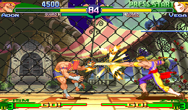 Street Fighter Alpha 3 - Vega (Arcade) 