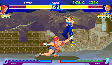 Play Street Fighter Zero (950718 Hispanic)