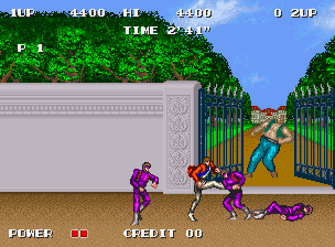 Mini Test : DOUBLE DRAGON sur NEO GEO CD 