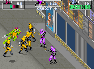 Play Teenage Mutant Ninja Turtles (Japan 2 Players) online