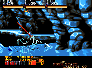 Crossed Swords 2 (bootleg of CD version) - MAME machine