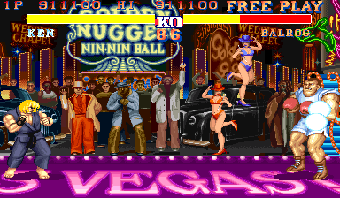 Retro 90s Arcade Games) - Street Fighter II Champion Edition - Balrog Vs  Vega