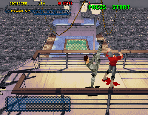 Play Arcade Dynamite Cop (Export, Model 2A) Online in your browser