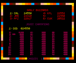 Joust (Green label)