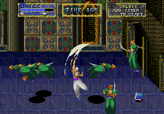 Play Arcade Crossed Swords (ALM-002)(ALH-002) Online in your browser 
