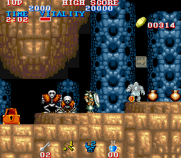 Play Arcade Black Tiger / Black Dragon (mixed bootleg?) Online in your browser