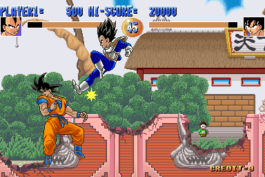 Play Arcade Dragonball Z (rev A) Online in your browser 