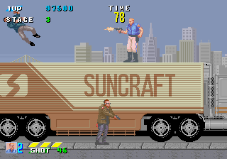 Play Arcade E-Swat - Cyber Police (set 2, Japan, FD1094 317-0128 decrypted) [Bootleg] Online in your browser