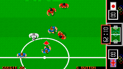 Play Arcade Fighting Soccer (Joystick hack bootleg, alt) Online in your browser