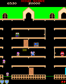 Play Arcade Mappy Us Online In Your Browser Retrogames Cc