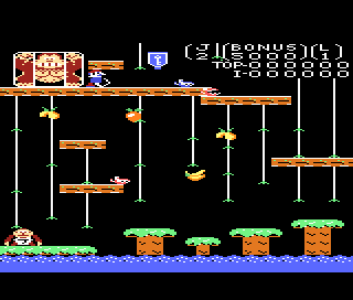 Play Atari 7800 Donkey Kong Junior Europe Online in your browser