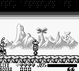 Play Game Boy Daffy Duck - The Marvin Missions (USA) Online in your browser