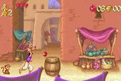 Play Game Boy Advance Disney's Aladdin (E)(Cezar) Online in your