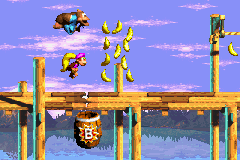 Game Advance Donkey Kong Country 3 (U)(Independent) Online in your browser - RetroGames.cc