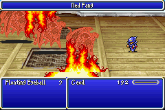 Final Fantasy IV Advance  (GBA) Gameplay 