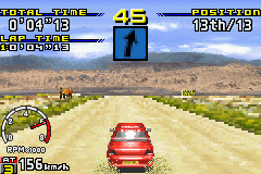 gba sega rally