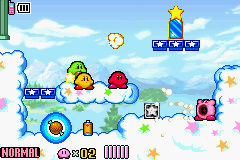 Play Game Boy Advance Kirby And The Amazing Mirror (E)(Rising Sun) Online  in your browser 