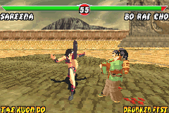 Play Game Boy Advance Mortal Kombat - Tournament Edition (U)(Mode7