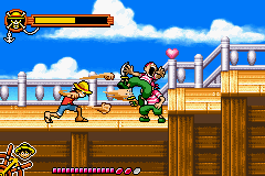 Play Game Boy Advance Shonen Jump's - One Piece (U)(Trashman) Online in  your browser 