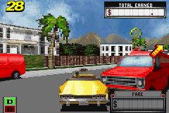 Play Game Boy Advance Crazy Taxi - Catch a Ride (U)(Venom) Online in your browser