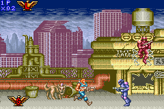 Play Game Boy Advance Contra Advance - The Alien Wars Ex (E 