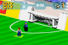 Play Game Boy Advance Lego Football Mania (E)(Mode7) Online in your browser