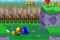 Play Game Boy Advance Pac-Man World 2 (U)(Trashman) Online in your 