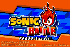 2 in 1 - Sonic Advance & Sonic Battle (E)(Rising Sun)