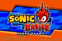 Sonic Battle (GBA) in 2023  Sonic, Game sonic, Sonic advance 2