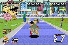 Cartoon Network Speedway GBA 2 player 