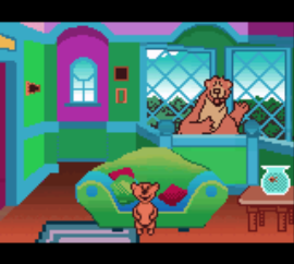 Play Game Boy Color Bear in the Big Blue House (USA) (En,Fr,De,Es,It,Nl) Online in your browser