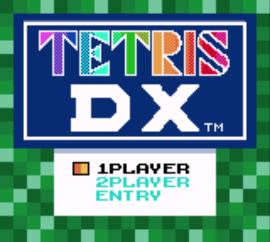Play Game Boy Color Tetris DX (World) Online in your browser 