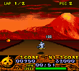Play Game Boy Color Halloween Racer (Europe) (En,Fr,De,Es,It,Pt) Online in your browser