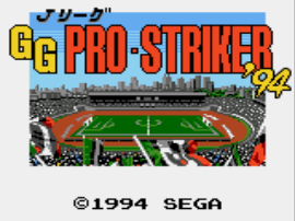 Play Game Gear J.League GG Pro Striker '94 (Japan) Online in your browser