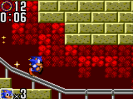 Play Game Gear Sonic The Hedgehog 2 (World) Online in your browser