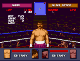 Play Genesis Evander Holyfield's 'Real Deal' Boxing (World) Online in your browser